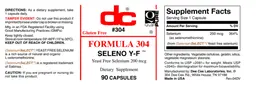 Label for Formula 304