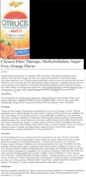 Label for Citrucel With Smartfiber Orange Flavor