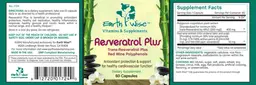 Label for Resveratrol Plus