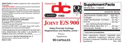 Label for Joint E/S 900