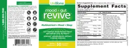 Label for Mood + Gut Revive
