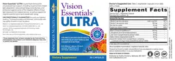 Label for Vision Essentials ULTRA