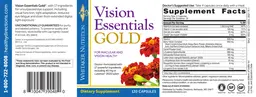 Label for Vision Essentials GOLD