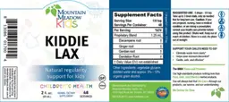 Label for Kiddie Lax