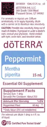Label for Peppermint