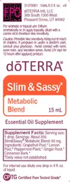 Label for Slim & Sassy