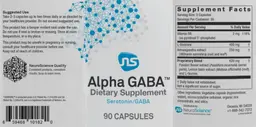 Label for Alpha GABA