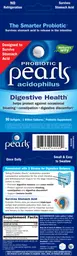Label for Probiotic Pearls Acidophilus
