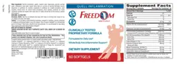 Label for Freedom Softgels