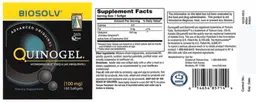 Label for Quinogel 100 mg