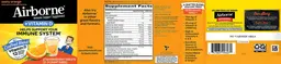 Label for Airborne Zesty Orange