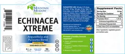 Label for Echinacea Xtreme