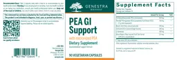Label for PEA GI Support