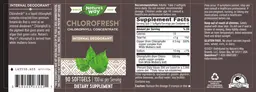 Label for Chlorofresh 100 mg