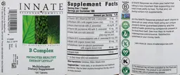 Label for B Complex