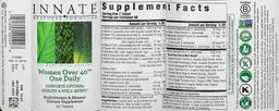 Label for Women Over 40 One Daily