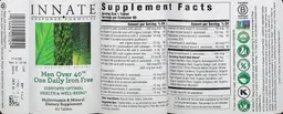 Men Over 40 One Daily Iron Free
