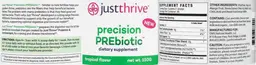 Label for Precision Prebiotic Tropical Flavor
