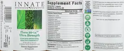 Label for Flora 20-14 Ultra Strength