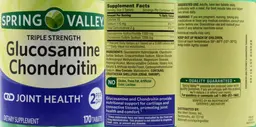Label for Triple Strength Glucosamine Chondroitin