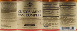 Glucosamine MSM Complex