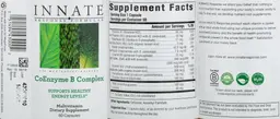 Label for Coenzyme B Complex