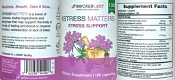 Label for Stress Matters