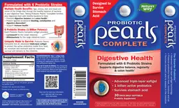 Label for Probiotic Pearls Complete