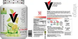 Label for Vitargo Lemon Lime