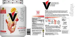 Label for Vitargo Fruit Punch