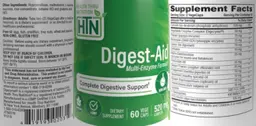Label for Digest-Aid