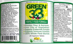 Label for Green 33