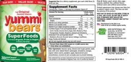 Label for SuperFoods
