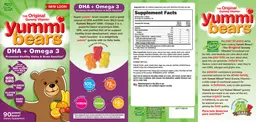 Label for DHA + Omega 3