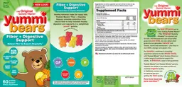 Label for Fiber + Digestive Support