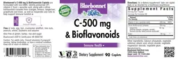 Label for C-500 mg & Bioflavonoids