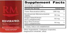 Label for Resveratrol