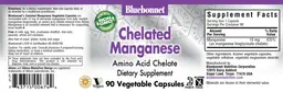 Label for Chelated Manganese