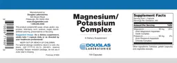 Label for Magnesium/Potassium Complex