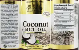 Label for Coconut MCT Oil