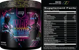 Label for War Games RGB-Fuel