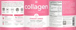 Label for Collagen Beauty Complex Strawberry Lemonade