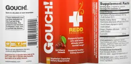 Label for Gouch! Tart Cherry Formula