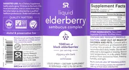 Label for Liquid Elderberry