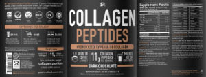 Hydrolyzed Collagen Peptides Dark Chocol