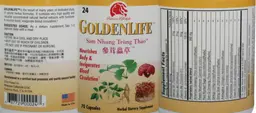 Label for GoldenLife