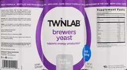 Label for Brewers Yeast