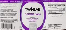 Label for C-1000 Caps