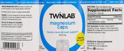Label for Magnesium Caps 420 mg