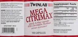 Label for Mega Citrimax